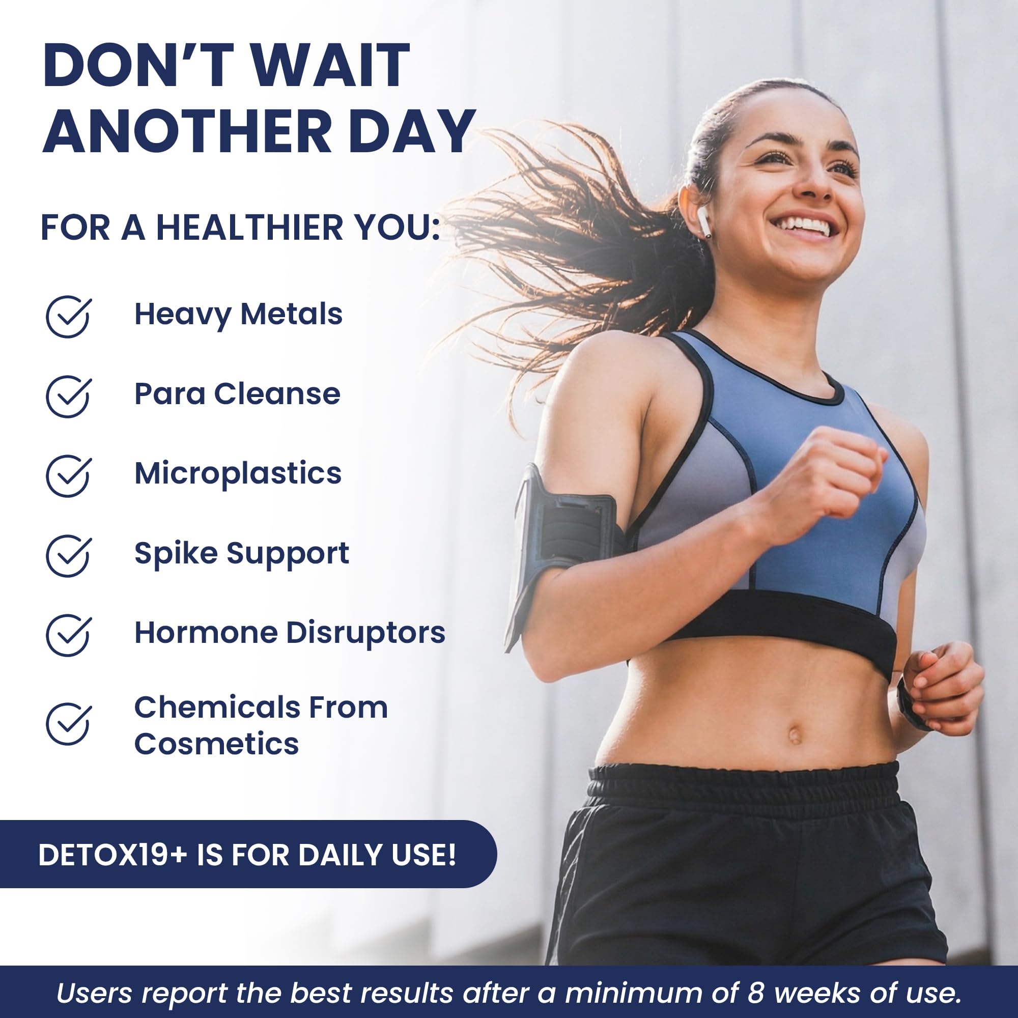 Ultra Human Daily Wellness Support – Heavy Metal Detox Cleanse, with Zeolite, Shilajit, Organic Chlorella & Spirulina, NAC & Alpha Lipoic. Supports Daily Detox, Cognition, Immune System -(Made in USA) - TrustMedUSA