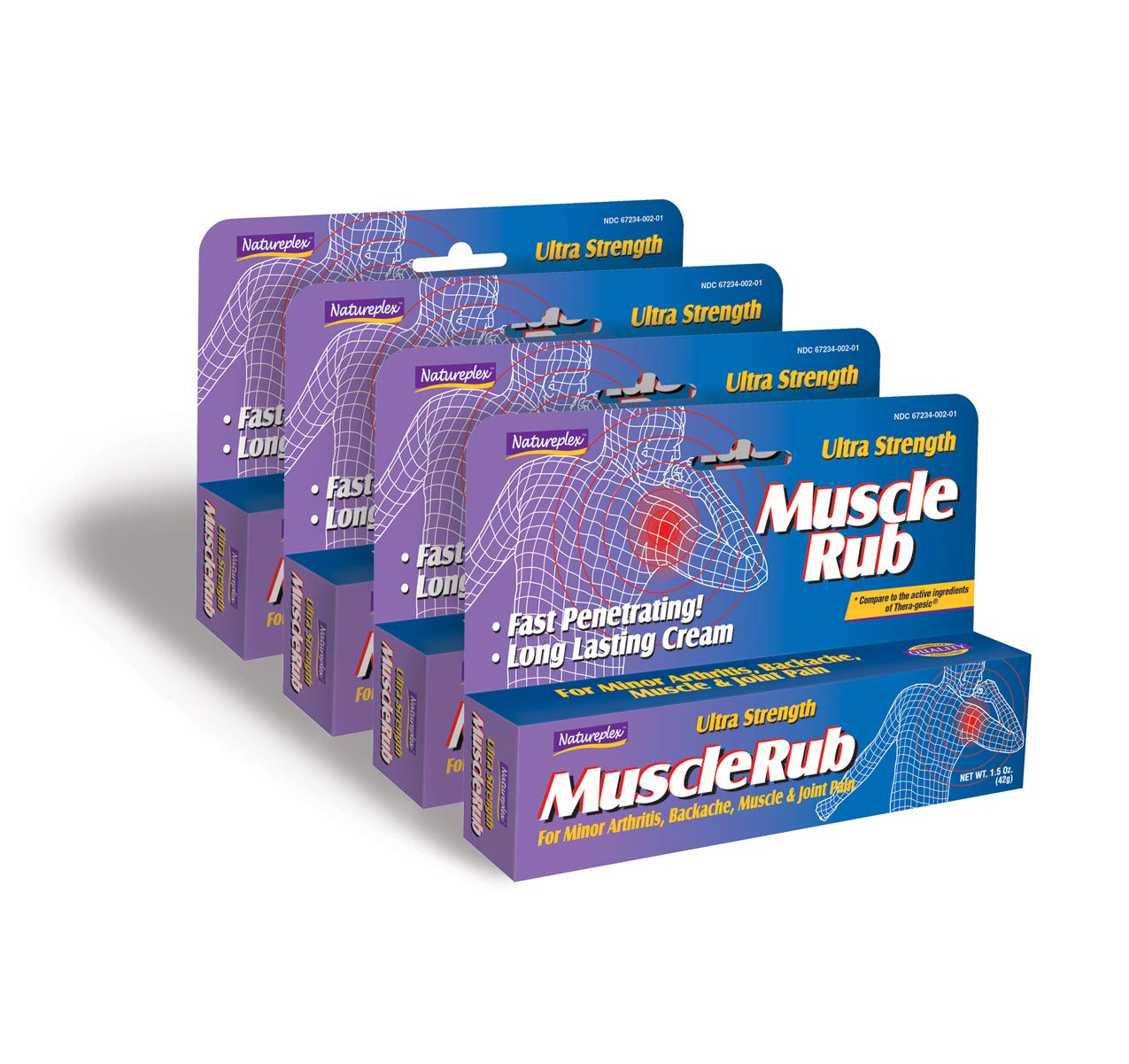 Ultra Strength Muscle Rub 24 Pack - TrustMedUSA