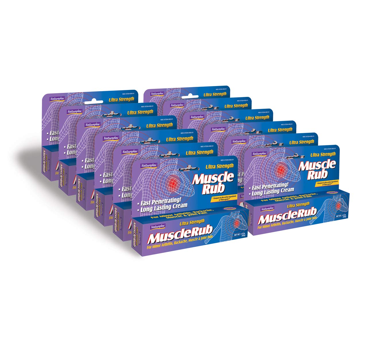 Ultra Strength Muscle Rub 24 Pack - TrustMedUSA