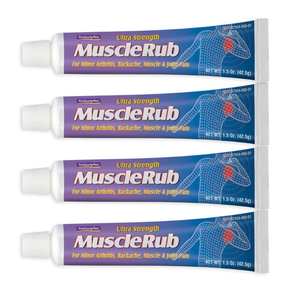 Ultra Strength Muscle Rub 4 Pack - TrustMedUSA