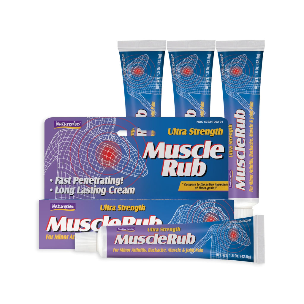 Ultra Strength Muscle Rub 4 Pack - TrustMedUSA