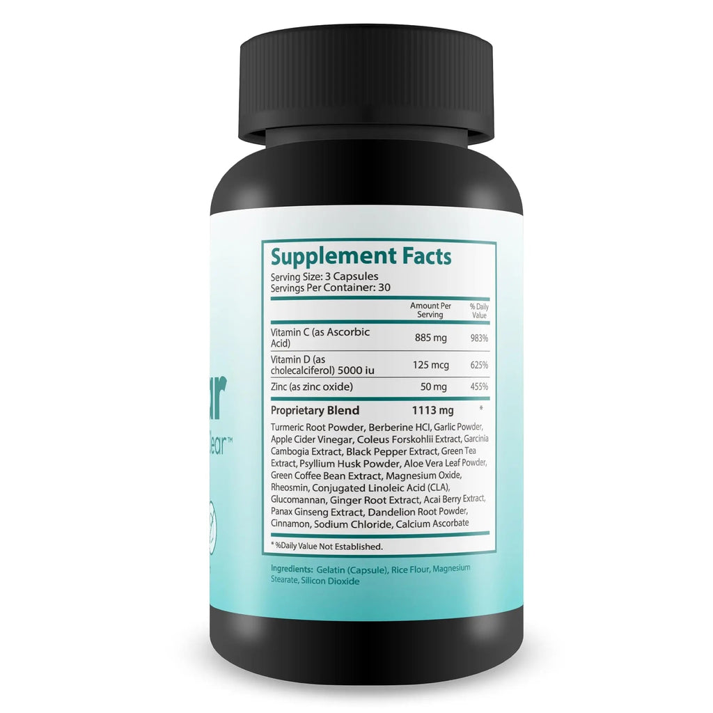 Ultra Sugar Clear - Our Best Blood Cleanse Detox Supplement - Bloodflow Support Supplement - Healthy Circulation Support Supplement - Sugar Balance Supplement - Sugar Health Blood Cleansing Formula - TrustMedUSA