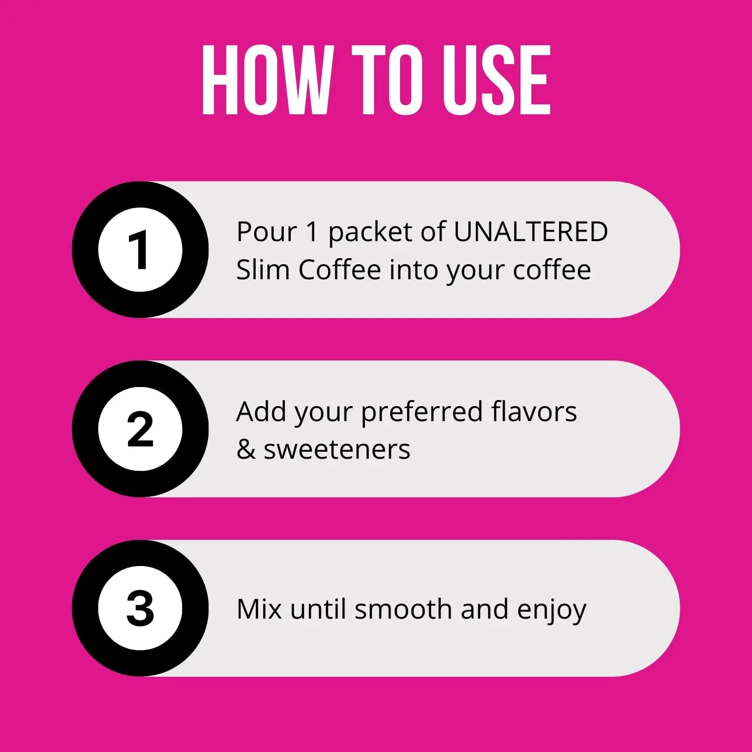 UNALTERED Weight Loss Coffee for Women - Boost Metabolism, Suppress Appetite - TrustMedUSA