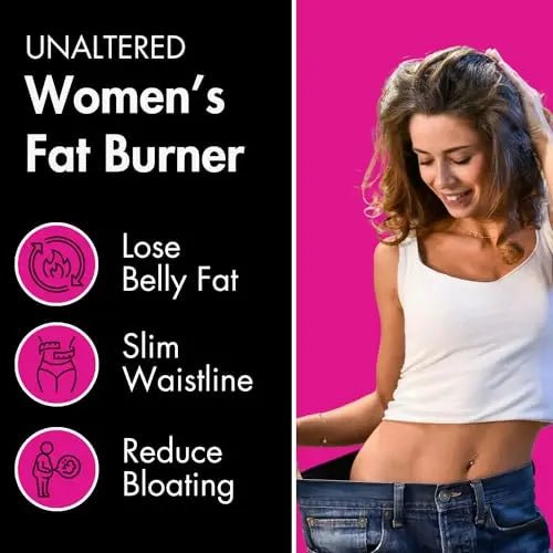 UNALTERED Weight Loss Pills for Women Belly Fat - Lose Stomach Fat - TrustMedUSA
