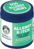 Under the Weather Allergy & Itch Pet Allergy Chews for Dogs | Vet Formulated Skin Support for Canines | Soothing Dog Allergies and Itching Relief Supplement | 60 Count - TrustMedUSA