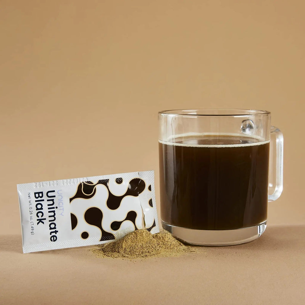 Unicity UNIMATE Black - Great Tasting - 30 Pack - TrustMedUSA