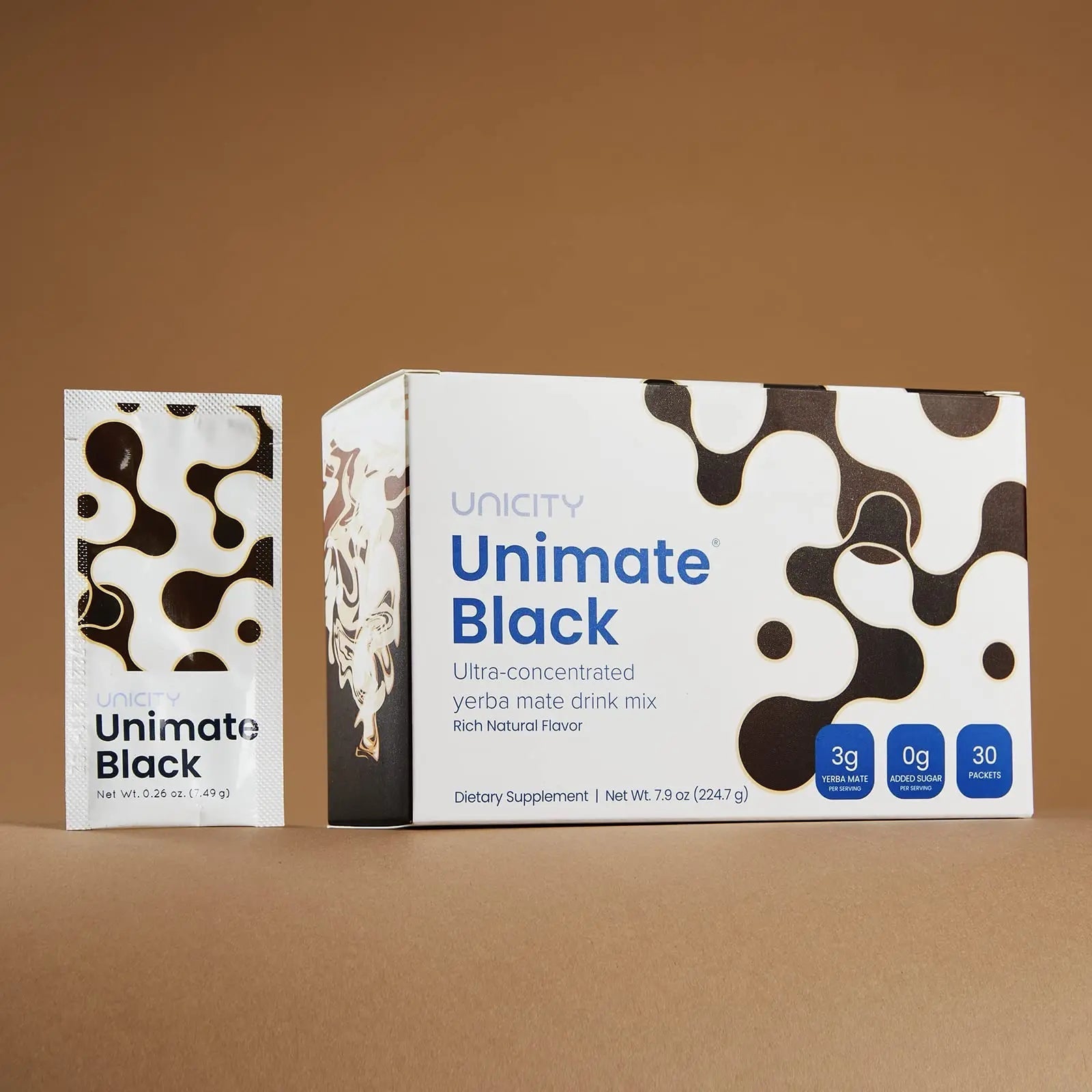 Unicity UNIMATE Black - Great Tasting - 30 Pack - TrustMedUSA