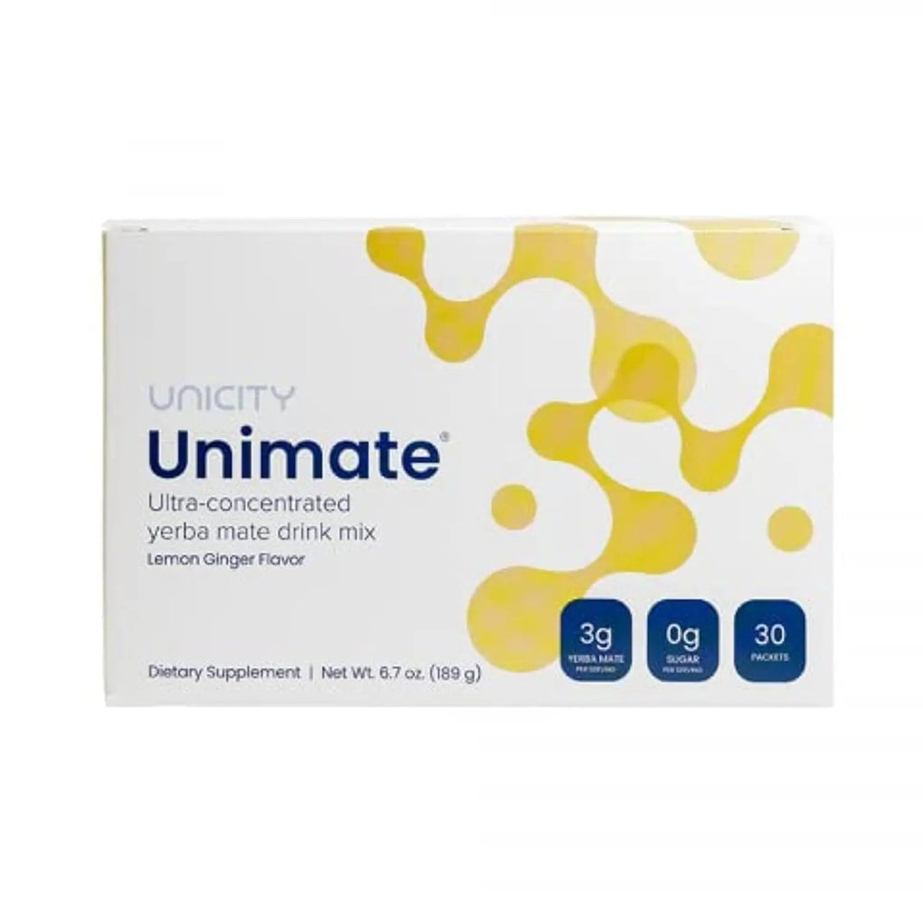 Unicity UNIMATE (Lemon Ginger, 30 Pouches) - TrustMedUSA