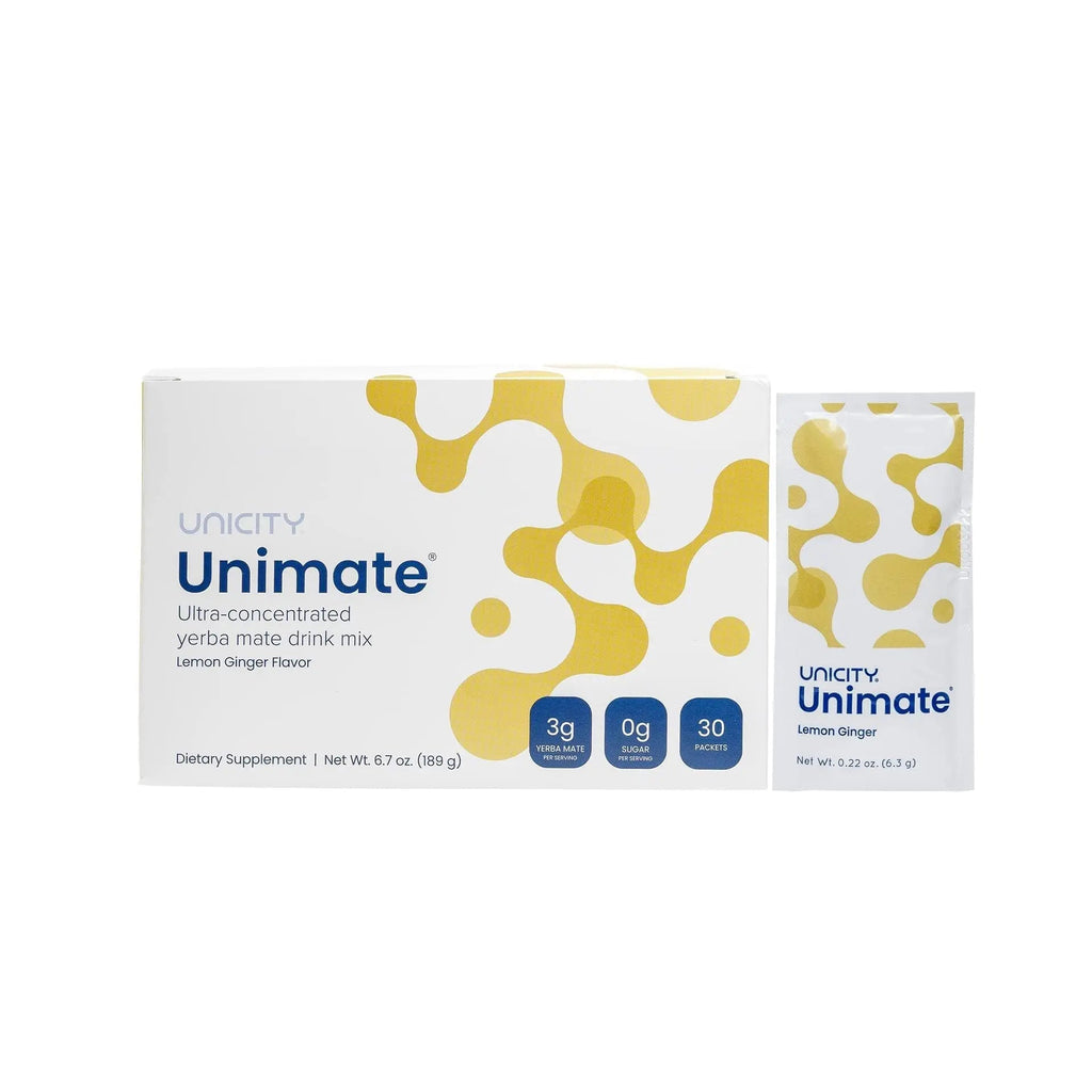Unicity UNIMATE (Lemon Ginger, 30 Pouches) - TrustMedUSA