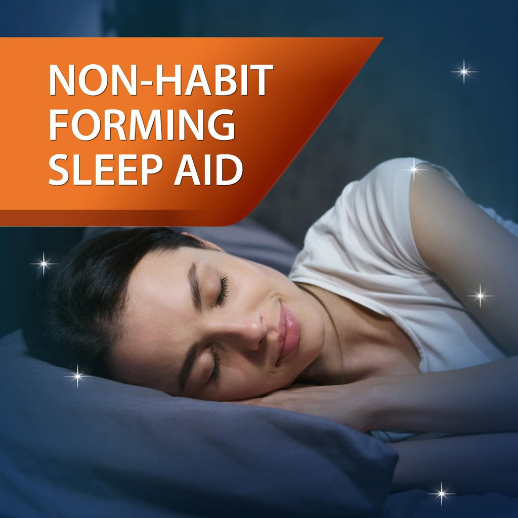 Unisom SleepTabs, Nighttime Sleep-aid, Doxylamine Succinate, 48 Tablets - Maple Wellness Supplements
