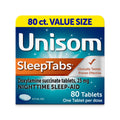 Unisom SleepTabs, Nighttime Sleep-aid, Doxylamine Succinate, 80 Tablets - Maple Wellness Supplements