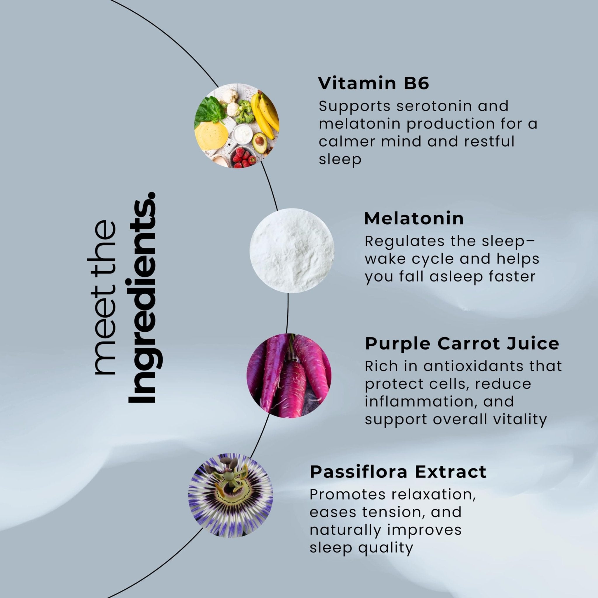 Up&Down Supplements Sleep Well Gummies | Deeper Sleep, Relaxation, Rest & Recovery Support | Melatonin, Vitamin B6 & Passionflower | Made in USA | Vegan, Non-GMO, Gluten Free | 60 Sleep Gummies - TrustMedUSA