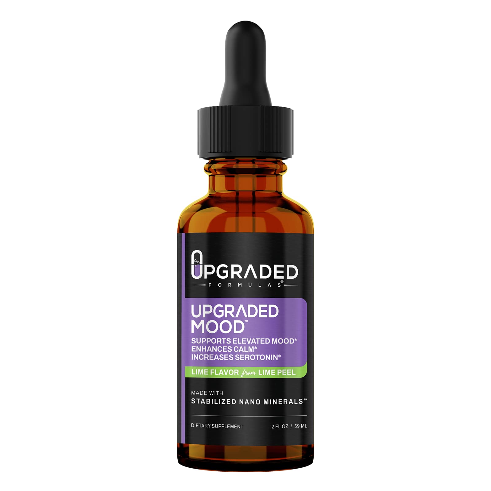 Upgraded Formulas Mood Support Supplement - Feel Calm and Uplifted All Throughout The Day, 2 fl oz - TrustMedUSA