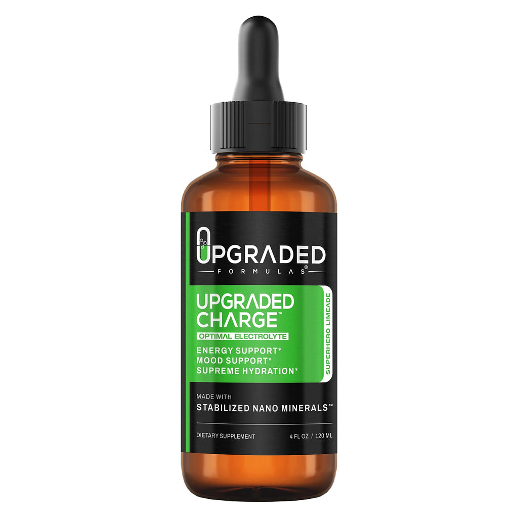 Upgraded Formulas Upgraded Charge Optimal Electrolyte Blend with Liquid Nano Minerals Dietary Supplement, 4 Fluid Ounces - TrustMedUSA