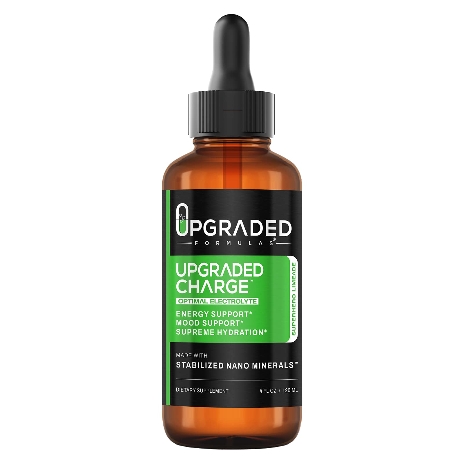 Upgraded Formulas Upgraded Charge Optimal Electrolyte Blend with Liquid Nano Minerals Dietary Supplement, 4 Fluid Ounces - TrustMedUSA
