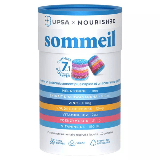 Upsa Nourished Sleep 7in1 30 Gummies - TrustMedUSA