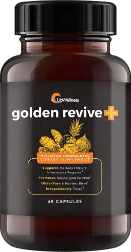UpWellness Golden Revive + Joint Support with Quercetin, Magnesium, and Turmeric - TrustMedUSA