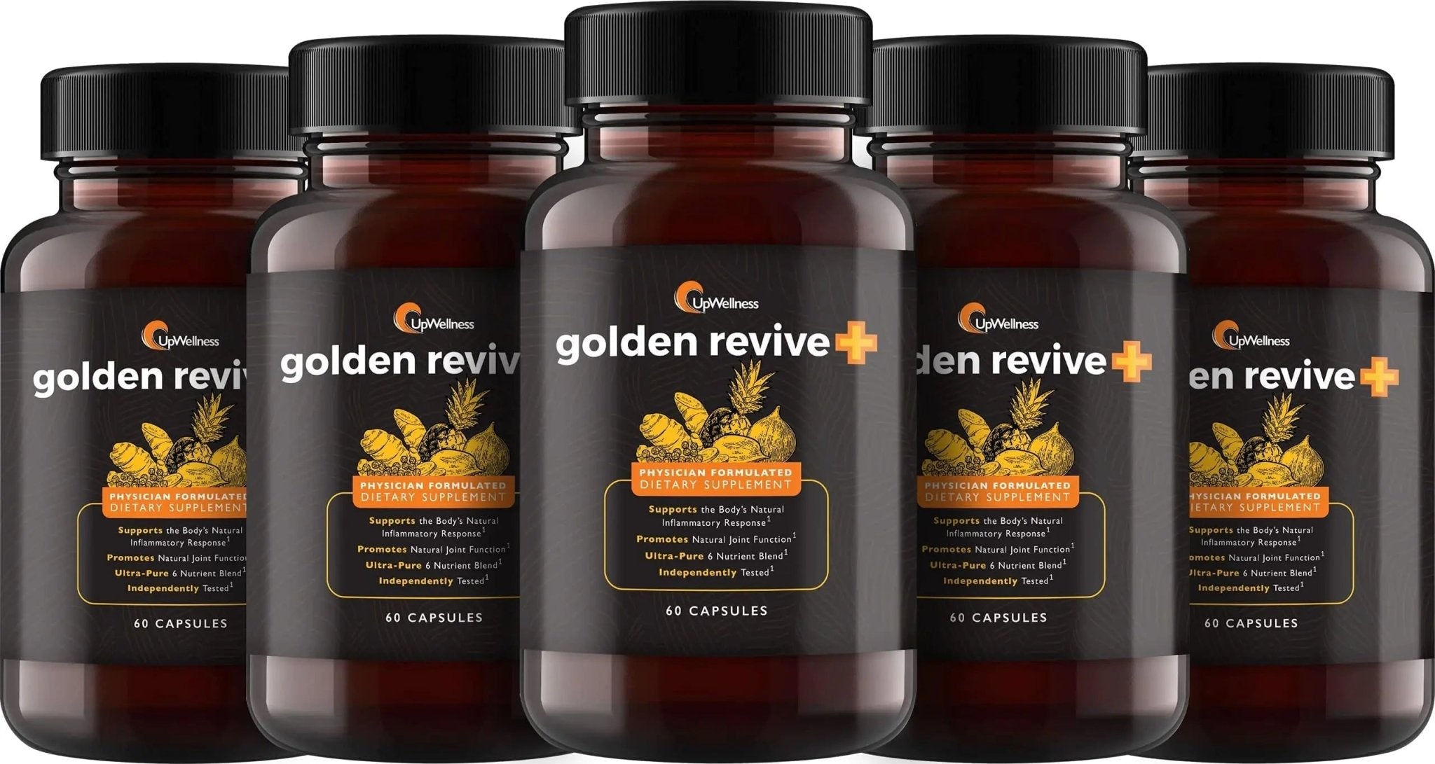 UpWellness Golden Revive + Joint Support with Quercetin, Magnesium, and Turmeric - TrustMedUSA