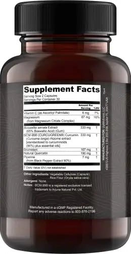 UpWellness Golden Revive + Joint Support with Quercetin, Magnesium, and Turmeric - TrustMedUSA