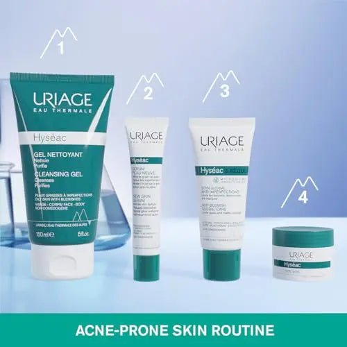 Uriage Hyseac 3-regul+ | Face Moisturizer For Oily Skin Prone To Acne. Pimples, Spots - TrustMedUSA