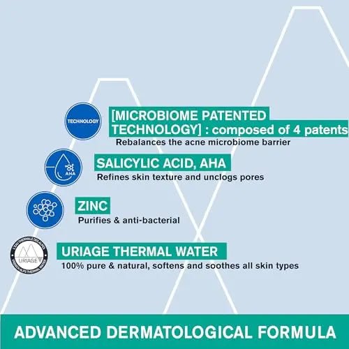 Uriage Hyseac 3-regul+ | Face Moisturizer For Oily Skin Prone To Acne. Pimples, Spots - TrustMedUSA