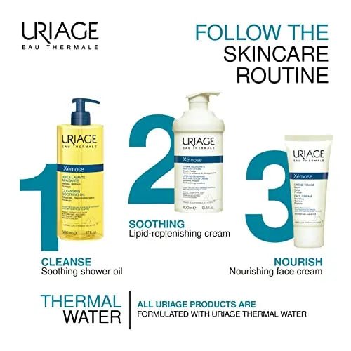 Uriage Xemose Lipid-Replenishing Anti-Irritation Cream | Soothing Moisturizing Lotion - TrustMedUSA