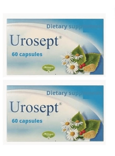 UROSEPT® Helps maintain normal functioning of the urinary system 2x60 tablets - Maple Wellness Supplements