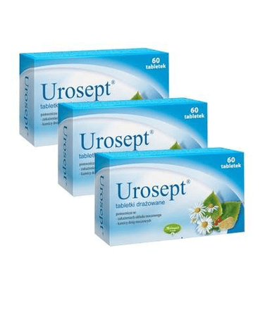 UROSEPT® Helps maintain normal functioning of the urinary system 3x60 tablets - TrustMedUSA