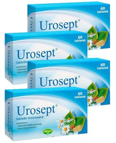 UROSEPT® Helps maintain normal functioning of the urinary system 4x60 tablets - TrustMedUSA