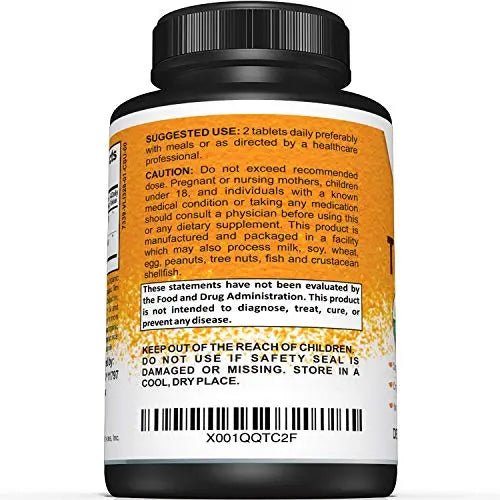 USDA Certified Organic Turmeric Supplement – Includes Organic Turmeric & Organic Black - TrustMedUSA