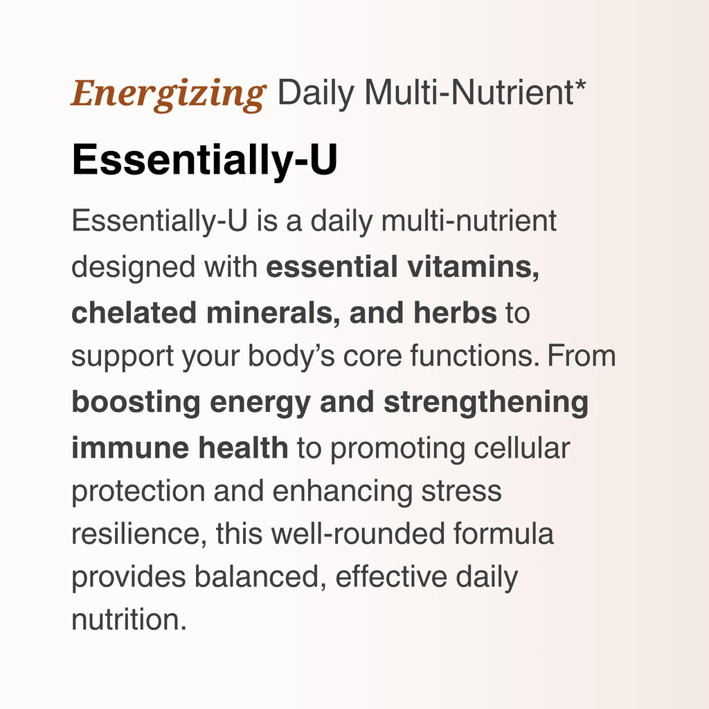 Utzy Naturals Essentially-U Multi-Nutrient | Whole Food Antioxidants + Chelated Minerals for Everyday Health | 180 Capsules - TrustMedUSA