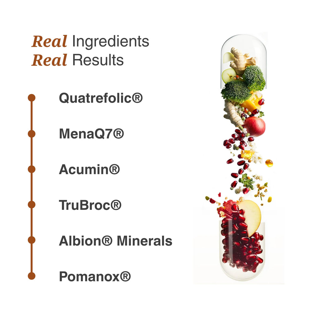 Utzy Naturals Essentially-U Multi-Nutrient | Whole Food Antioxidants + Chelated Minerals for Everyday Health | 180 Capsules - TrustMedUSA