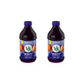 V8 Blends 100% Juice Pomegranate Blueberry Juice, Fruit and Vegetable Juice Blend, 46 Fl Oz Bottle (Pack of 2) - Maple Wellness Supplements