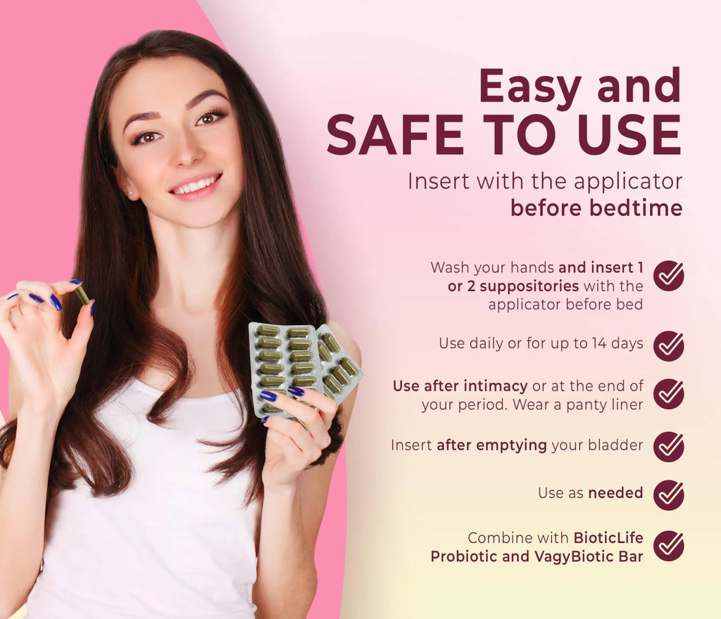 Vagy Rejuvenation V-Rescue - 500 mg Boric Acid 14 Vaginal Applications - Feminine Health - TrustMedUSA