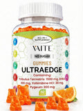 VAITE UltraEdge Herbal Complex Gummies – Tribulus Terrestris 1500mg, DHEA 100mg, Yohimbine HCl 20mg, Pygeum 200mg, Plant-Based Blend, 60 Vegan Gummies, Non-GMO, Gluten-Free, Adult Supplement - TrustMedUSA