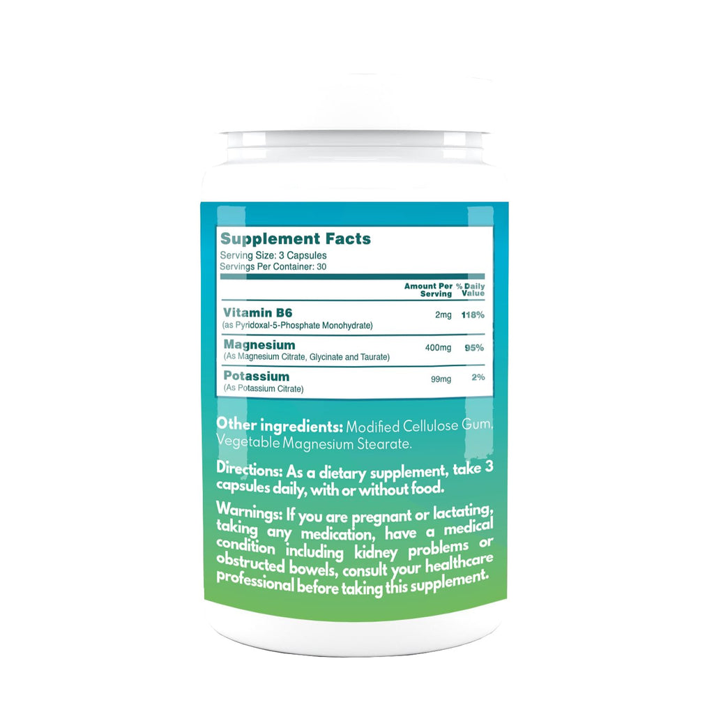 VAL Triple Magnesium Complex 400mg (Glycinate, Taurate & Citrate) for Muscle Relaxation, Sleep & Calm Energy, Vegan, Non-GMO, 90 Capsules - TrustMedUSA