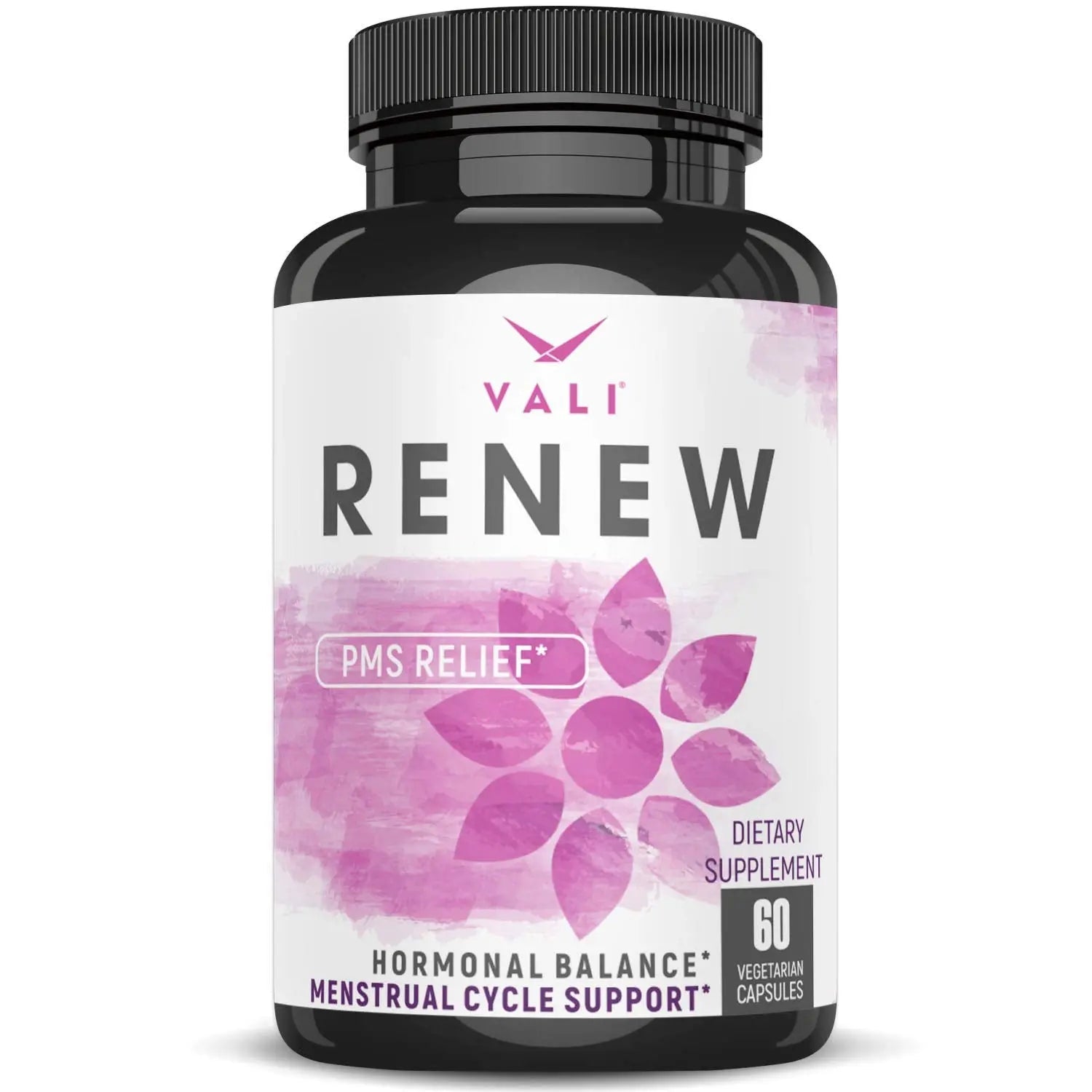VALI Renew PMS Relief Supplement. Women’s Menstrual Cycle Support. Herbal Formula - TrustMedUSA