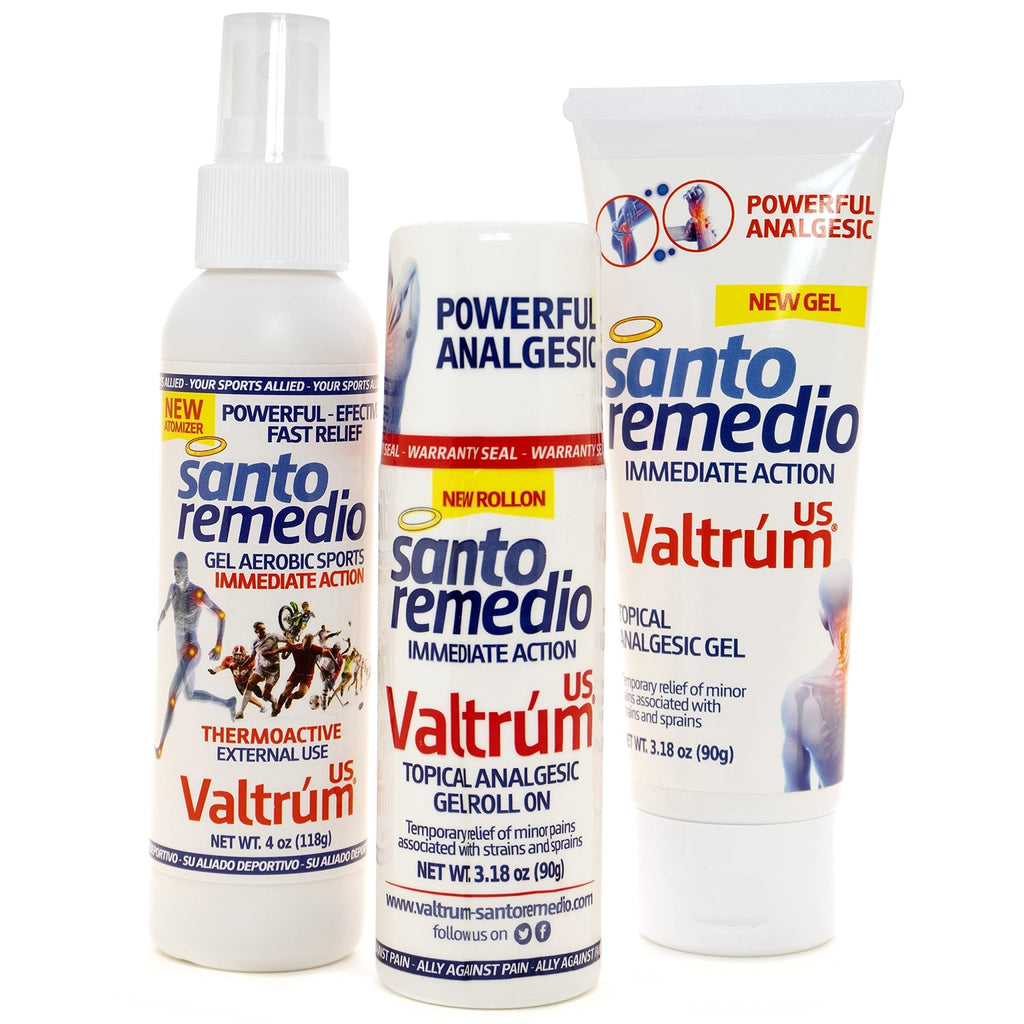 Valtrum Santo Remedio Pain Relief Spray, 4 Oz - TrustMedUSA