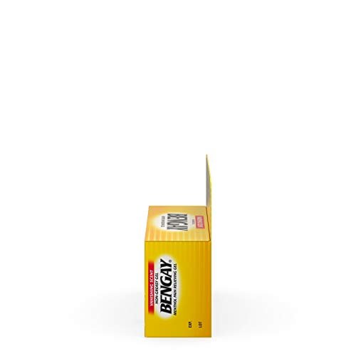 Vanishing Scent Bengay Relief Gel, Non-Greasy Topical Reliever with Cooling Menthol, 2 oz - TrustMedUSA