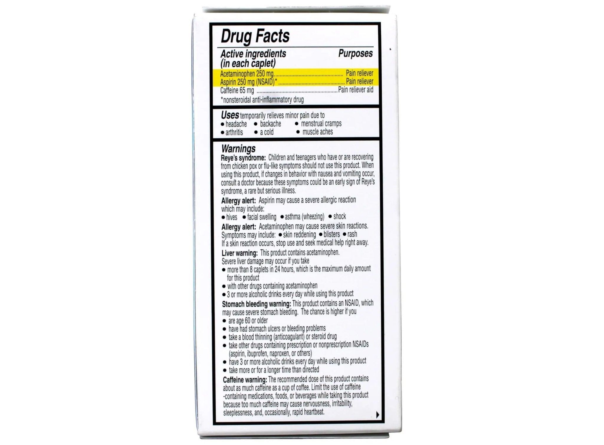 Vanquish Extra Strength Pain Reliever Caplets-100 ct. (Pack of 3) - TrustMedUSA