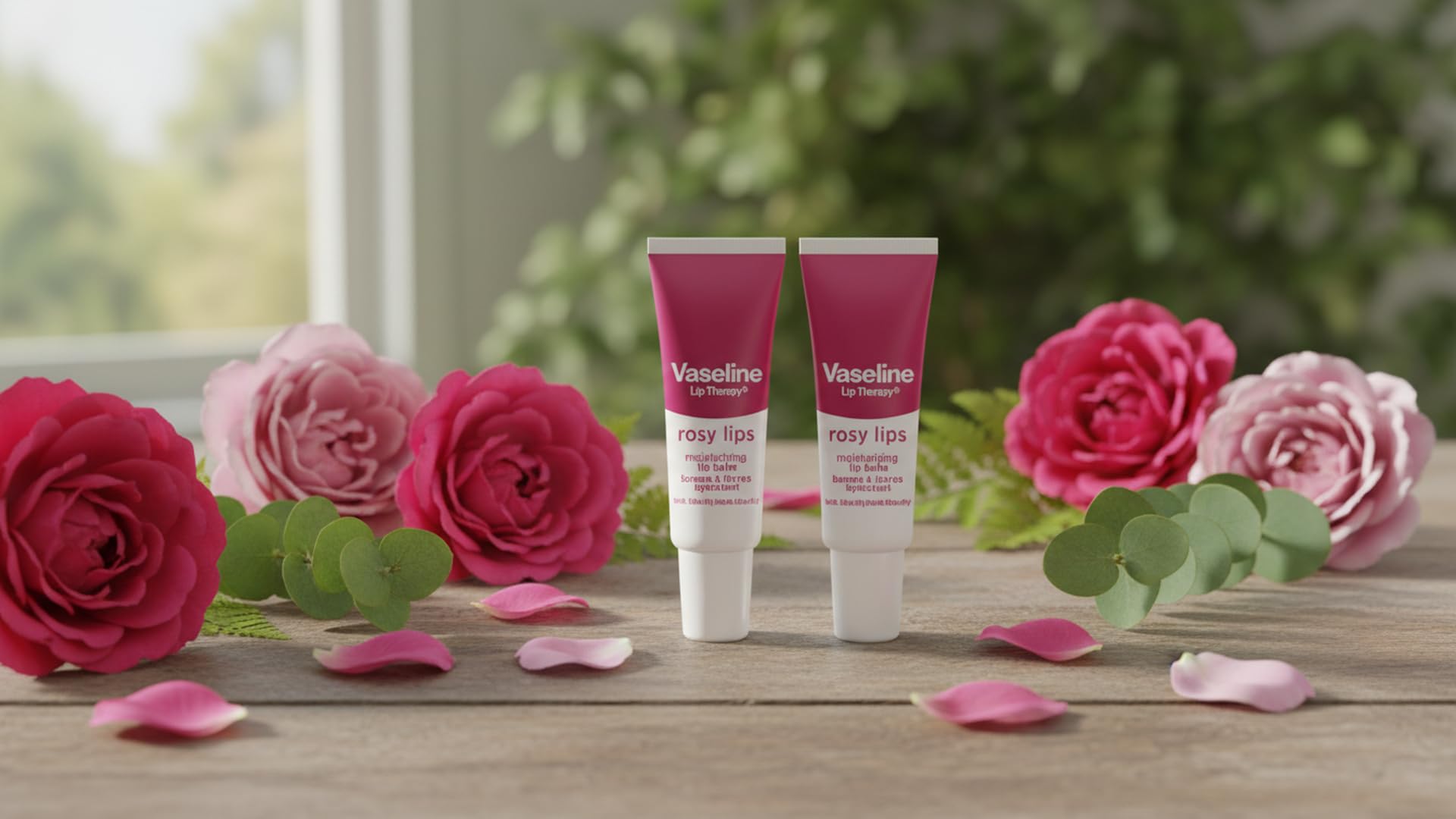 Vaseline Lip Therapy Rosy Lips Moisturizing Lip Balm - Twin Pack (2-Pack) - TrustMedUSA