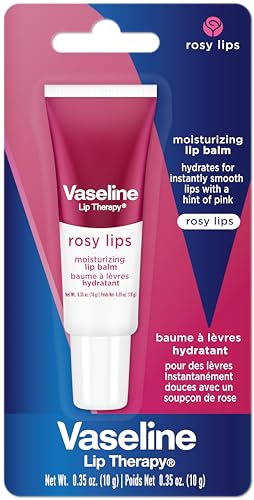 Vaseline Lip Therapy Rosy Lips Moisturizing Lip Balm - Twin Pack (2-Pack) - TrustMedUSA