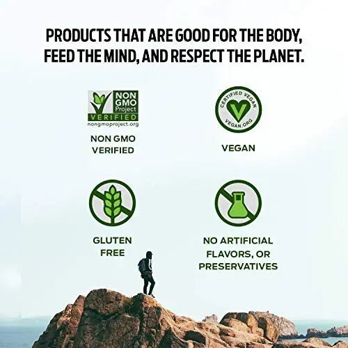 Vega Protein Made Simple, Dark Chocolate - Stevia Free Vegan Protein Powder - TrustMedUSA