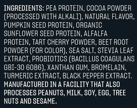 Vega Sport Premium Vegan Protein Powder, Chocolate - 30g Plant Based Protein, 5g BCAA - TrustMedUSA