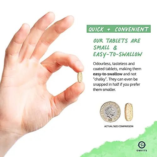 Vegan Multivitamins & Minerals - With High Strength Vitamin B12, D3, K2 & Iron - TrustMedUSA