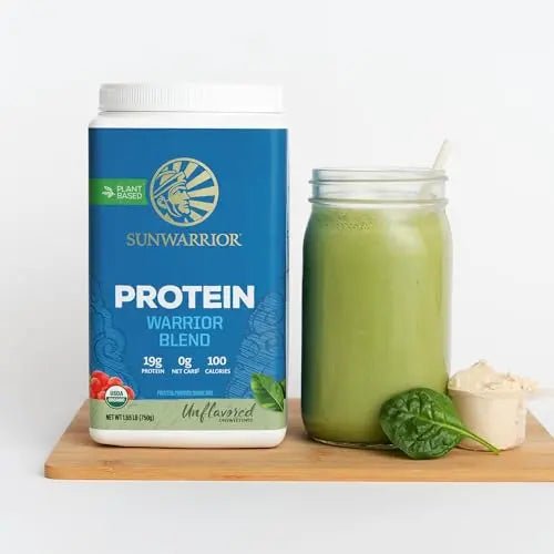Vegan Organic Protein Powder Plant-based | BCAA Amino Acids Hemp Seed Soy Free - TrustMedUSA