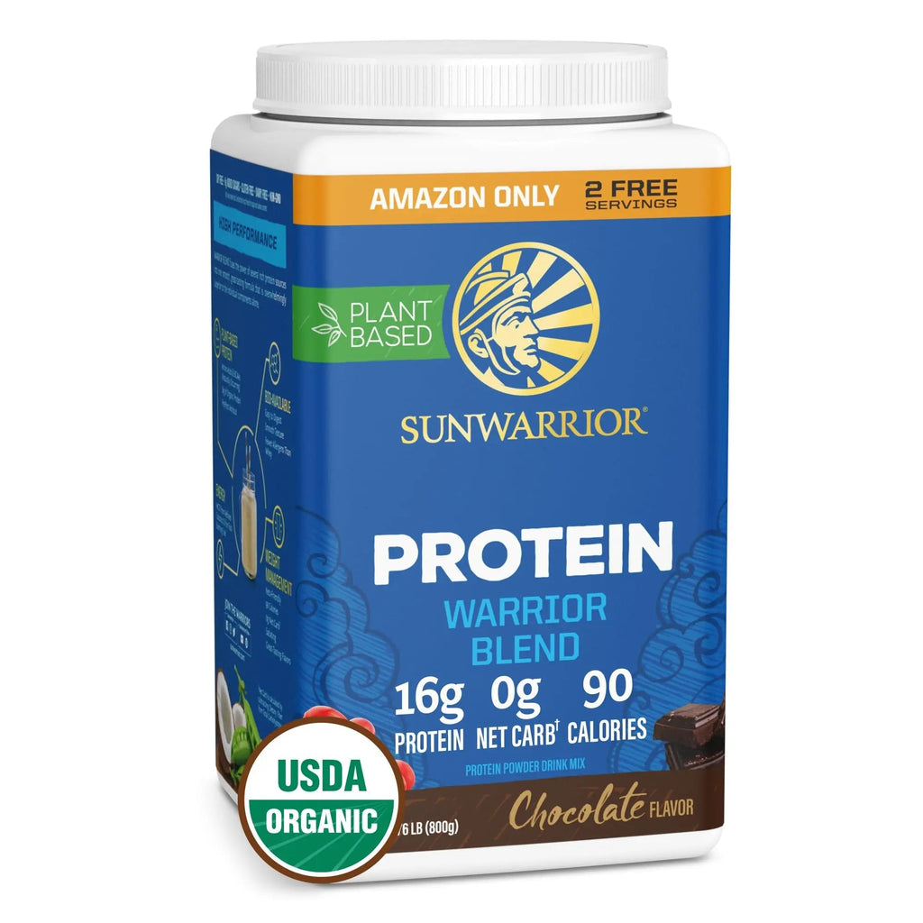 Vegan Protein Powder Plant-based Protein Powder USDA Organic | BCAA Amino Acids - TrustMedUSA