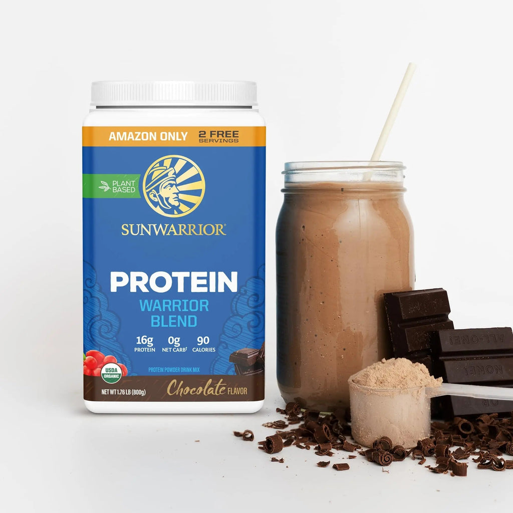 Vegan Protein Powder Plant-based Protein Powder USDA Organic | BCAA Amino Acids - TrustMedUSA