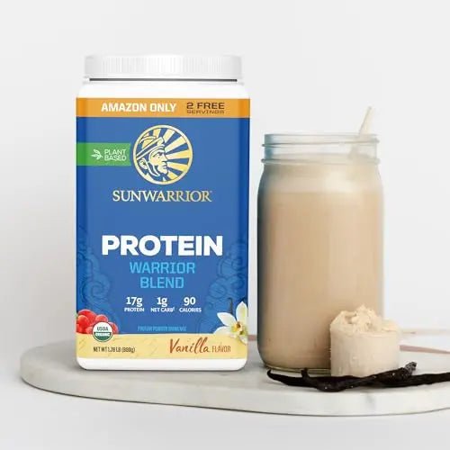 Vegan Protein Powder Plant-based Protein Powder USDA Organic | BCAA Amino Acids - TrustMedUSA