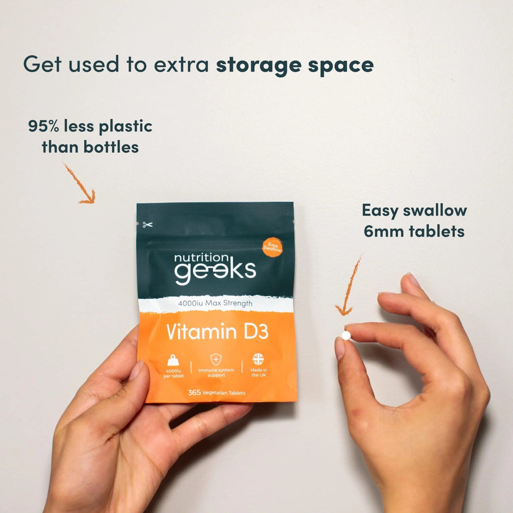 Vegetarian Vitamin D3 4000 iu - 1 Year Supply, 365 Easy-Swallow High Strength Vitamin - TrustMedUSA